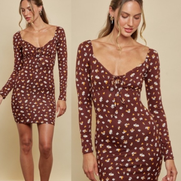 Chic Nation Dresses & Skirts - NEW‼️FLORAL DRESS❇️